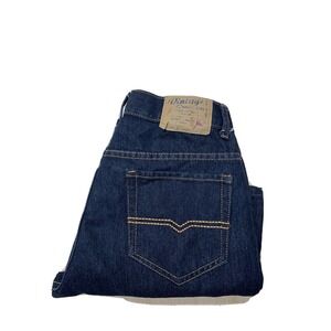 Mens Dark Blue Denim Jeans  Sz 30x30 Approx 30x24 Vintage Genes‎ 1891 Pre-owned